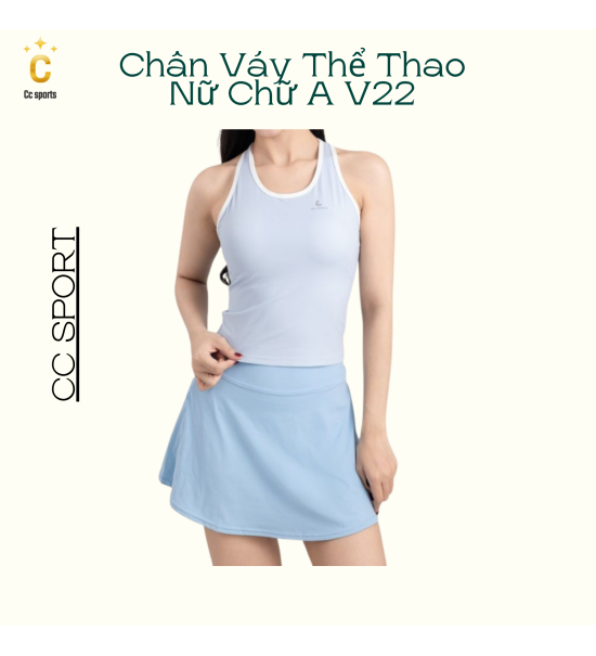 Chân Váy Thể Thao Nữ Chữ A V22