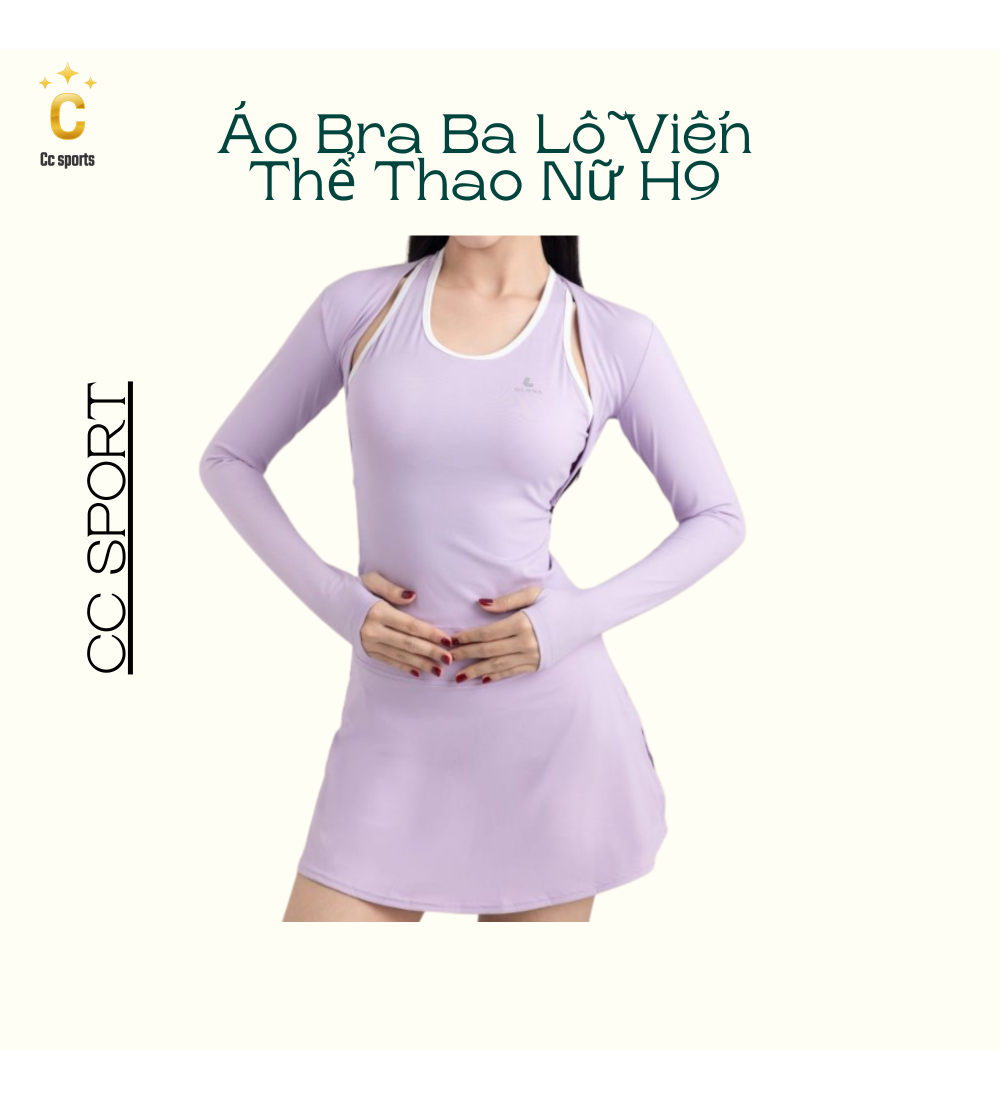 Áo Khoác Croptop Tay Dài Thể Thao Nữ Chất Thun H14