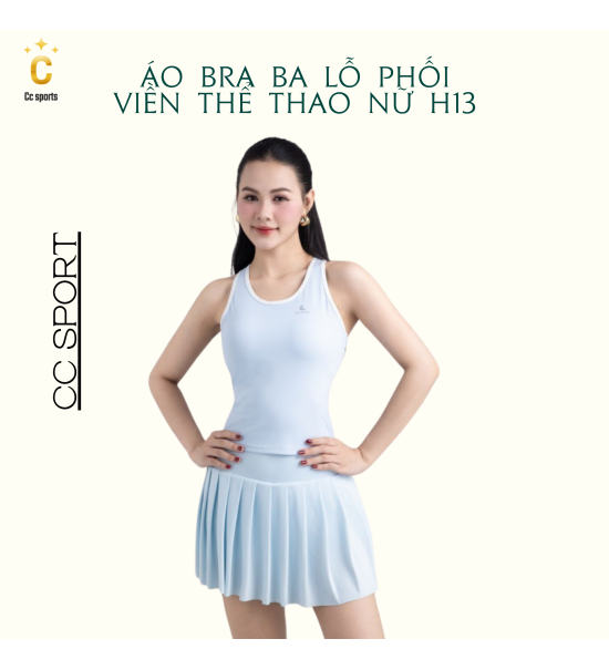Áo Bra Ba Lỗ Phối Viền Thể Thao Nữ H13