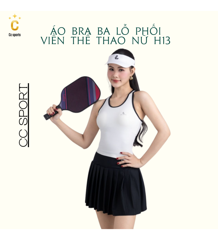 Áo Bra Ba Lỗ Phối Viền Thể Thao Nữ H13