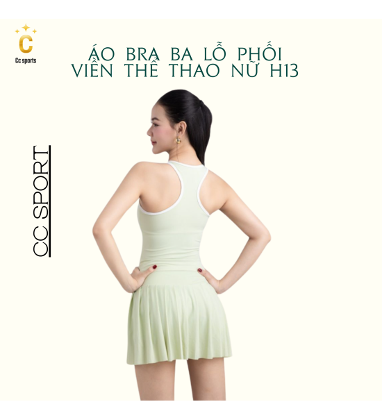 Áo Bra Ba Lỗ Phối Viền Thể Thao Nữ H13