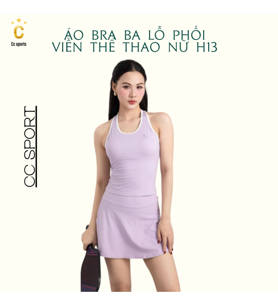 Áo Bra Ba Lỗ Phối Viền Thể Thao Nữ H13