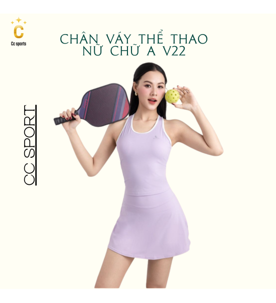 Chân Váy Thể Thao Nữ Chữ A V22