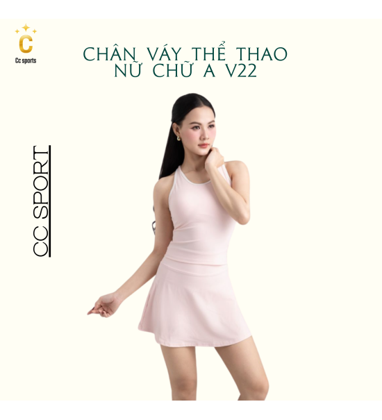 Chân Váy Thể Thao Nữ Chữ A V22
