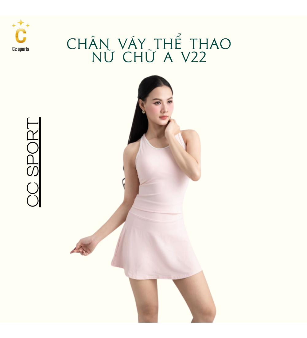 Chân Váy Thể Thao Nữ Chữ A V22