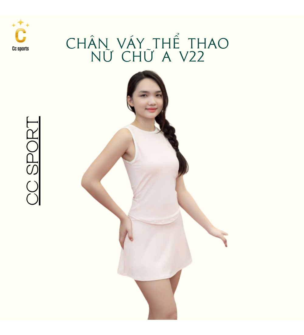 Chân Váy Thể Thao Nữ Chữ A V22