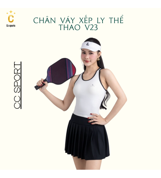 Chân Váy Xếp Ly Thể Thao V23
