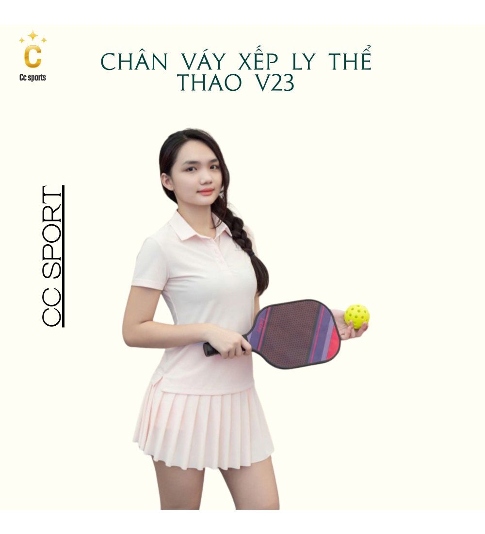 Chân Váy Xếp Ly Thể Thao V23