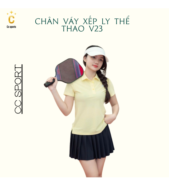 Chân Váy Xếp Ly Thể Thao V23