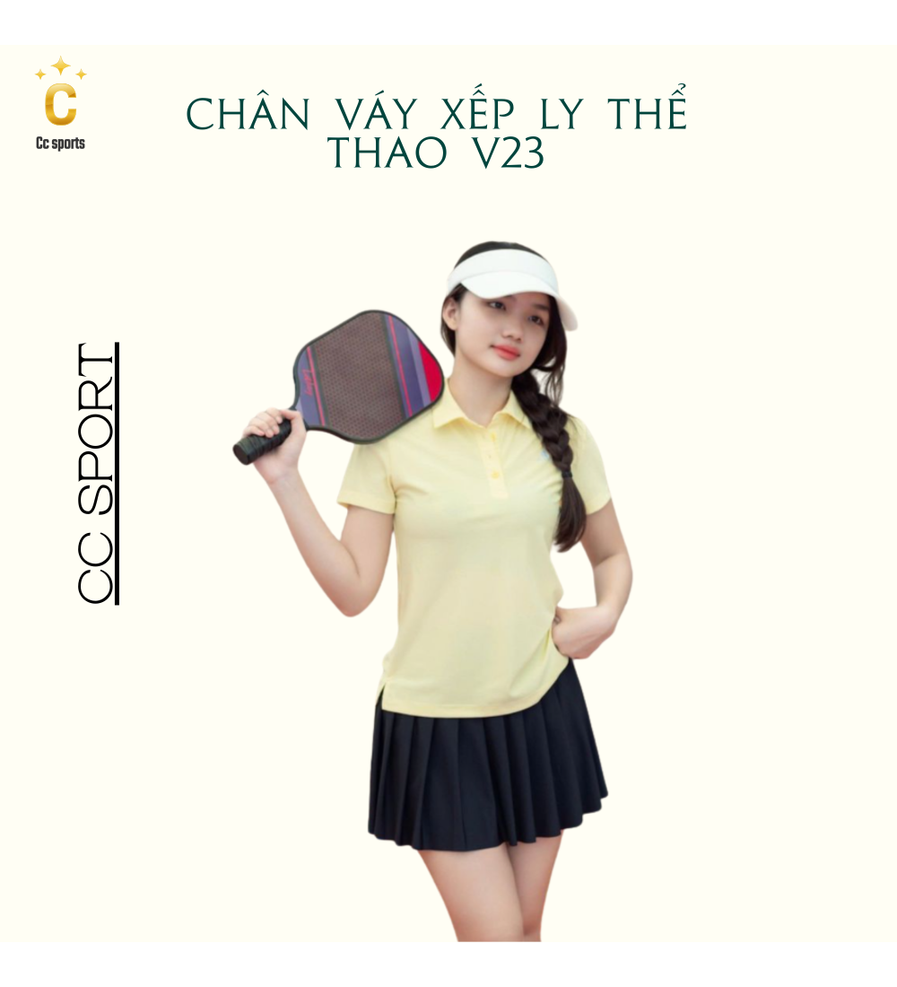 Chân Váy Xếp Ly Thể Thao V23