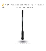 Vợt Pickleball Gamicy Moment T700 3K 14mm