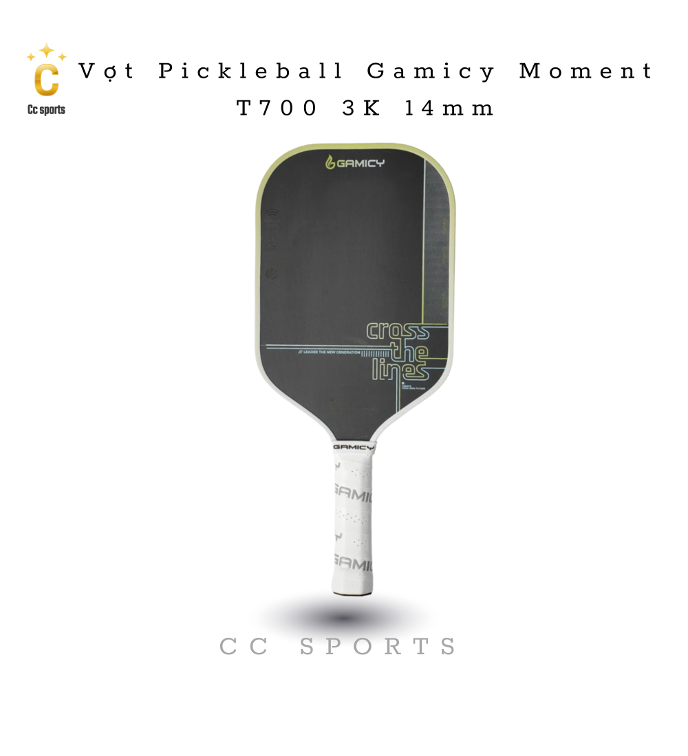 Vợt Pickleball Gamicy Cross G-Pro Series  16mm
