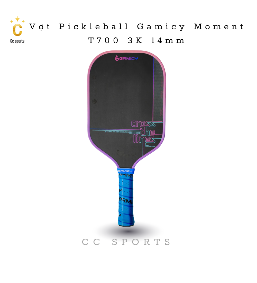 Vợt Pickleball Gamicy Cross G-Pro Series  16mm