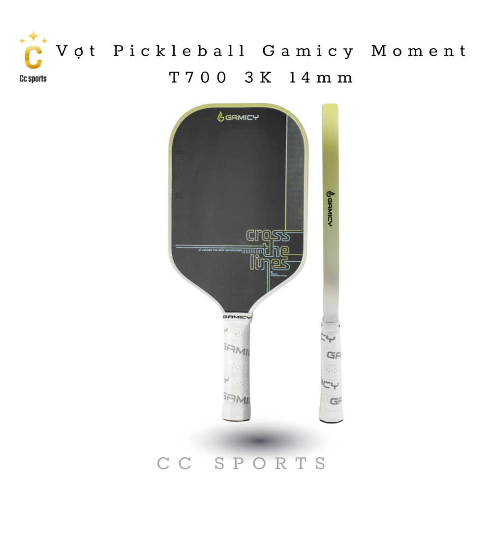 Vợt Pickleball Gamicy Cross G-Pro Series  16mm