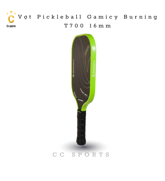 Vợt Pickleball Gamicy Burning T700 16mm