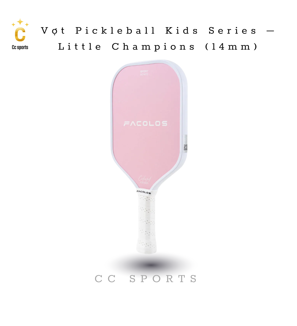 Vợt Pickleball Kids Series – Little Champions (14mm)