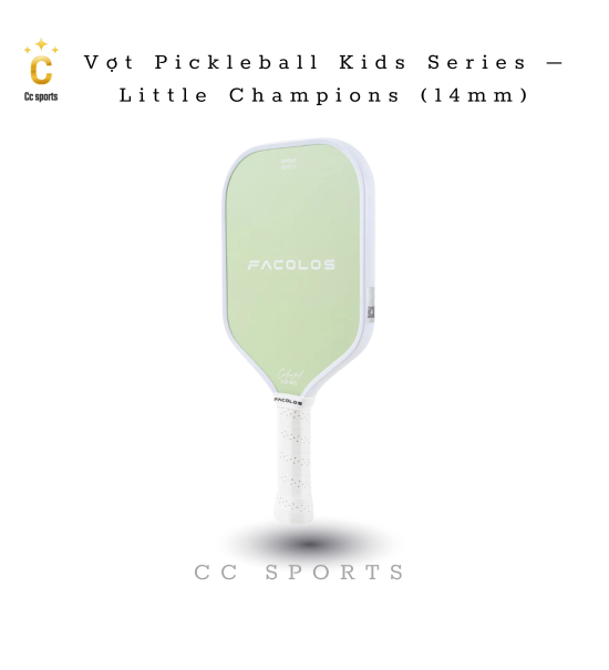 Vợt Pickleball Kids Series – Little Champions (14mm)