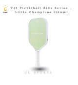 Vợt Pickleball Kids Series – Little Champions (14mm)