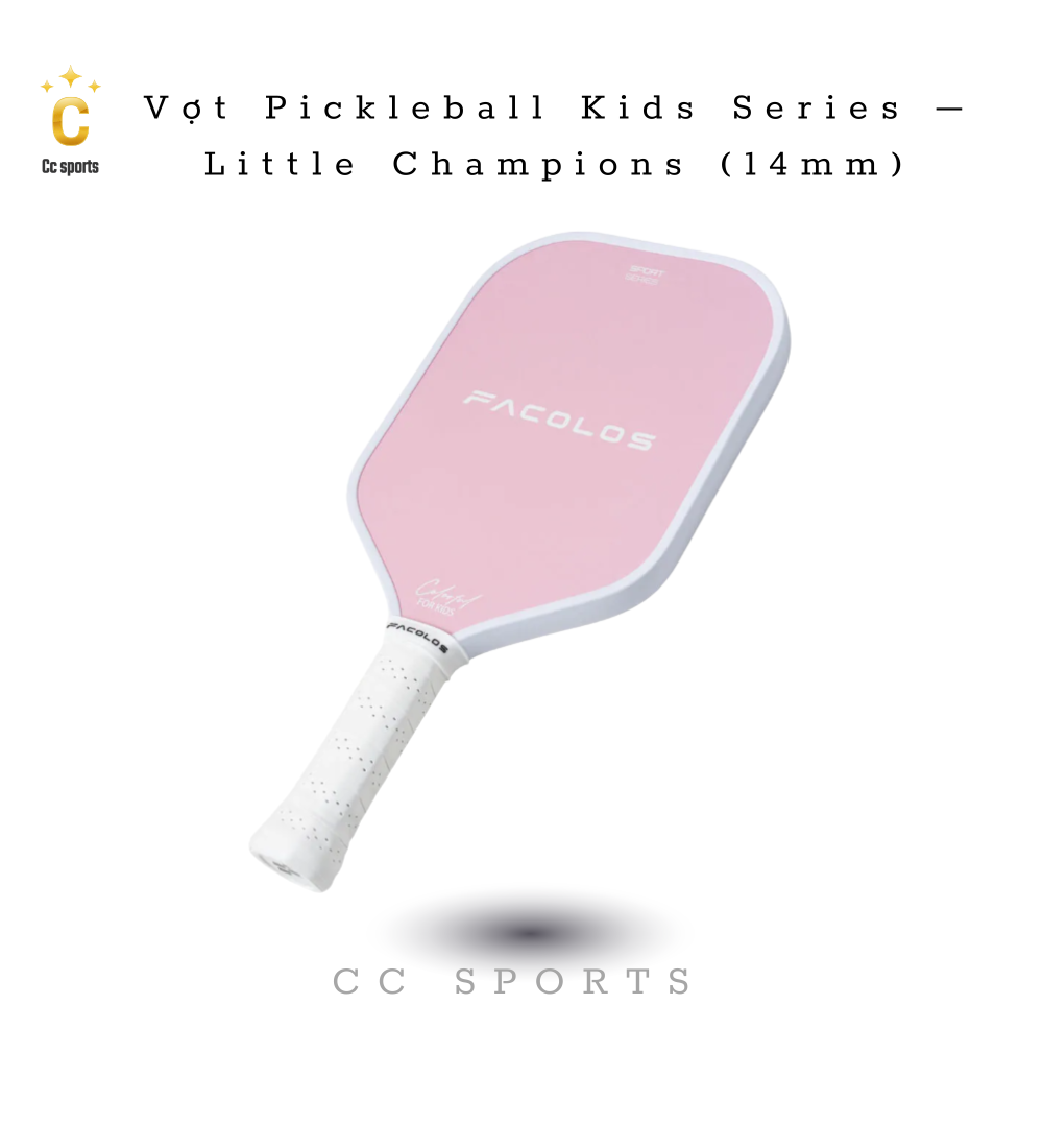Vợt Pickleball Kids Series – Little Champions (14mm)