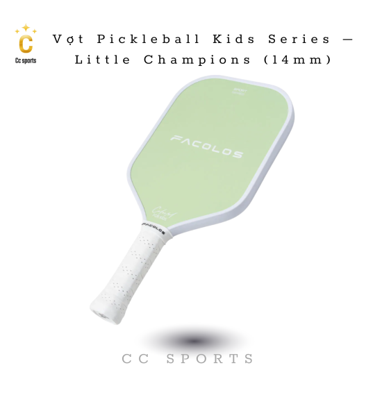 Vợt Pickleball Kids Series – Little Champions (14mm)