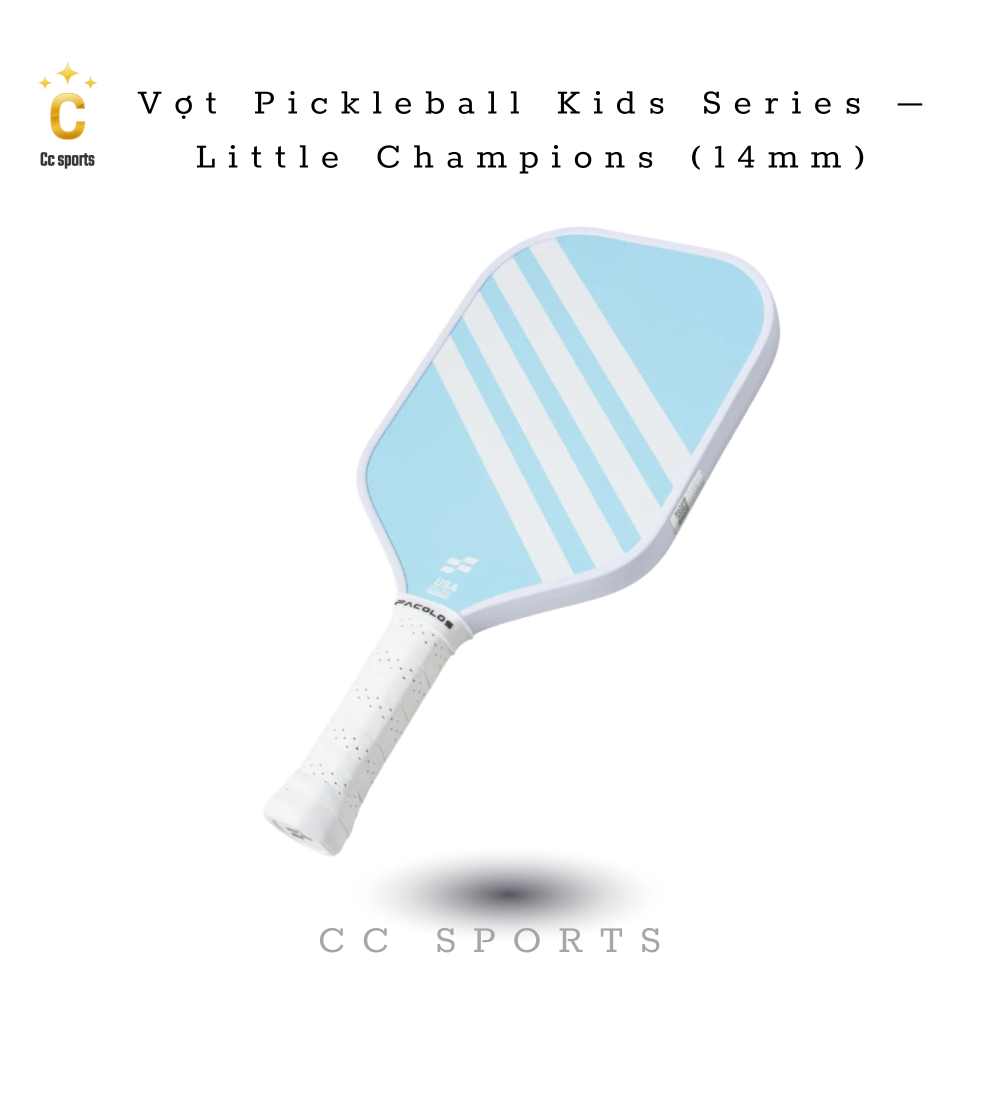 Vợt Pickleball Kids Series – Little Champions (14mm)