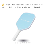 Vợt Pickleball Kids Series – Little Champions (14mm)