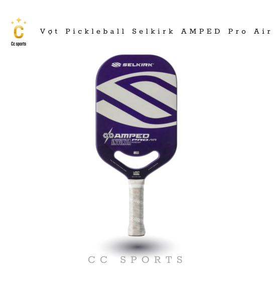 Vợt Pickleball Selkirk Amped Pro Air Invikta Chính Hãng 16MM