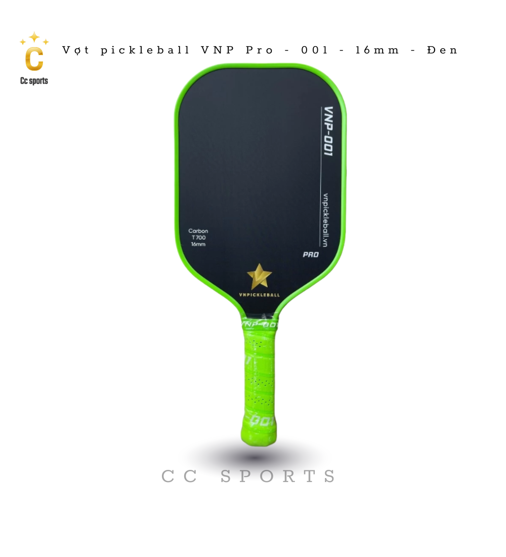 Vợt pickleball VNP Pro - 001 - 16mm