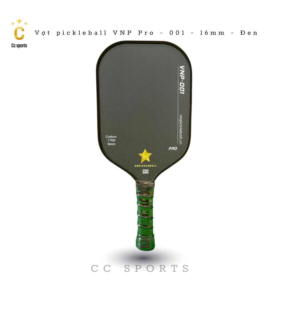 Vợt pickleball VNP Pro - 001 - 16mm