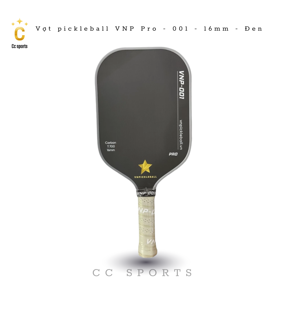 Vợt pickleball VNP Pro - 001 - 16mm