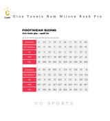 Giày Tennis Nam Wilson Rush Pro