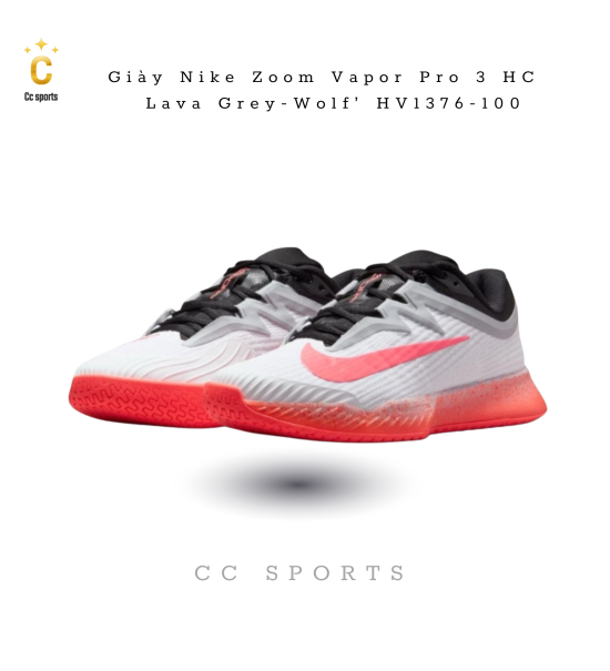 Giày Nike Zoom Vapor Pro 3 HC  HV1376-100