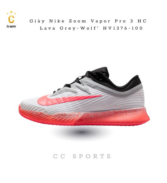 Giày Nike Zoom Vapor Pro 3 HC  HV1376-100