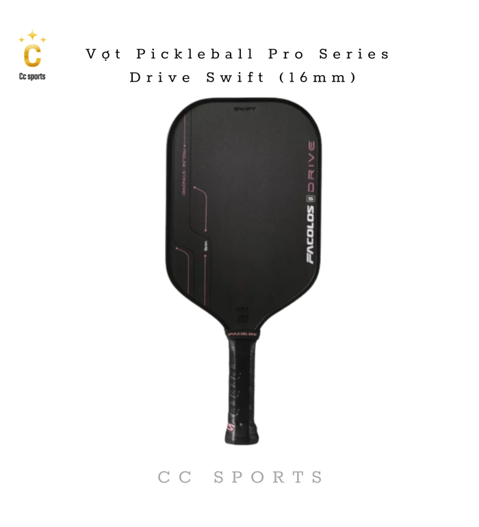 Vợt Pickleball Pro Series – Drive Swift (16mm)