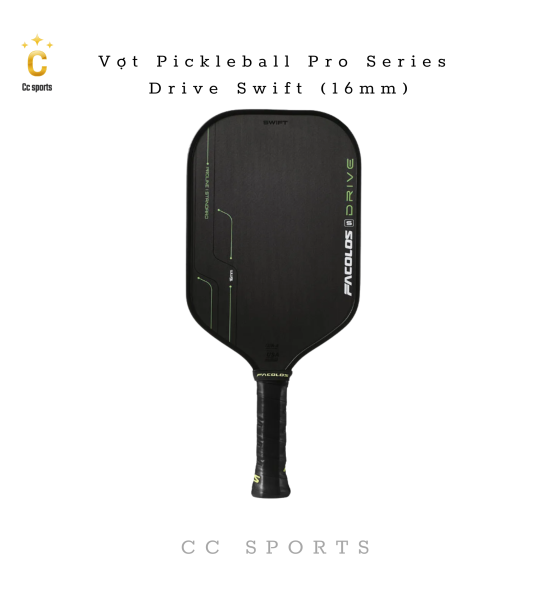 Vợt Pickleball Pro Series – Drive Swift (16mm)