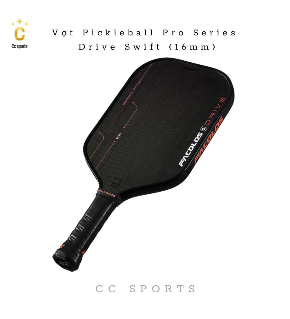 Vợt Pickleball Pro Series – Drive Swift (16mm)
