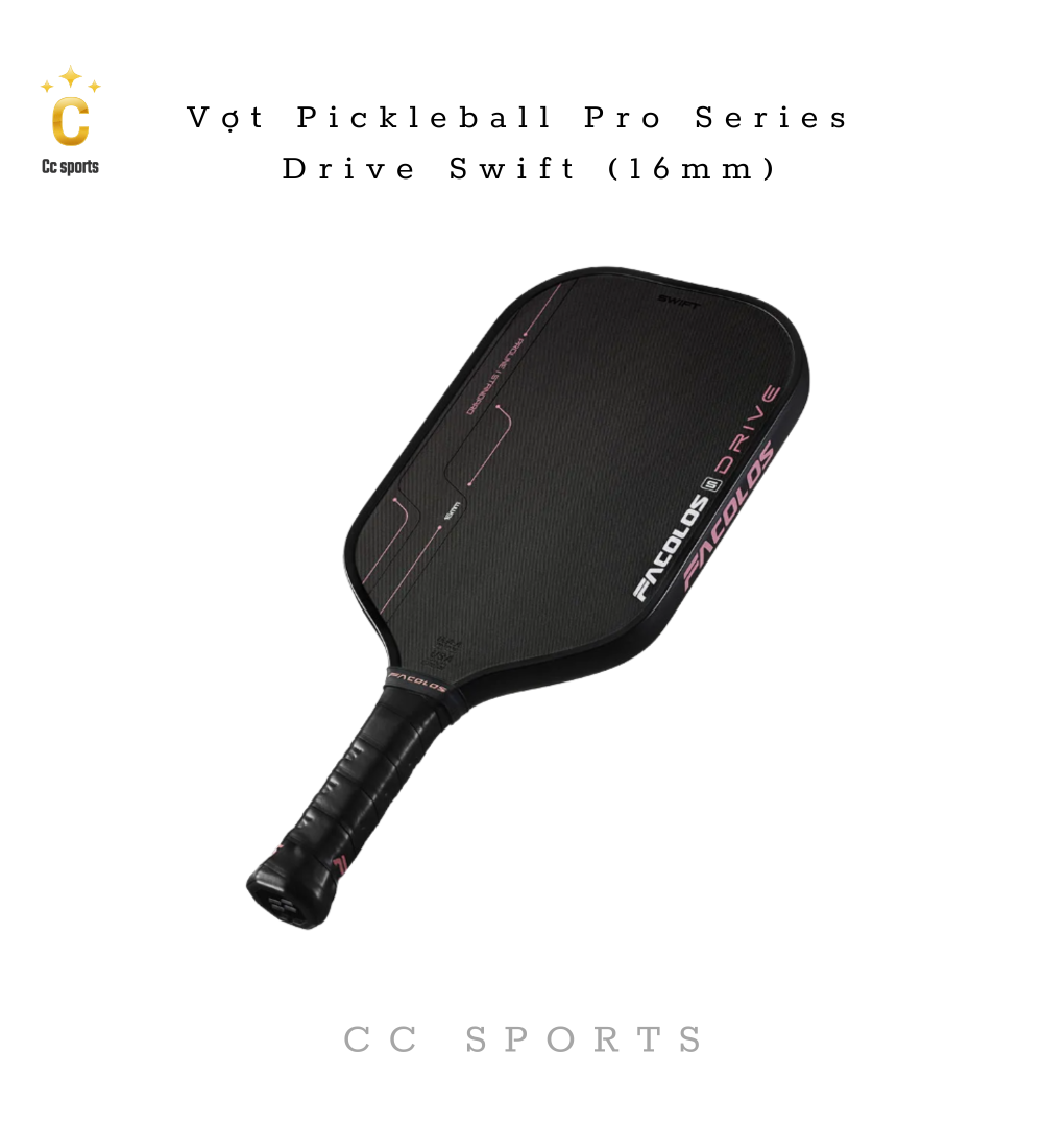 Vợt Pickleball Pro Series – Drive Swift (16mm)