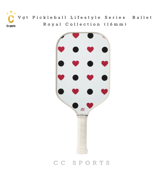 Vợt Pickleball Lifestyle Series – Ballet Royal Collection (16mm)