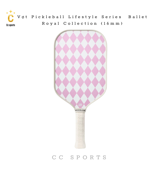 Vợt Pickleball Lifestyle Series – Ballet Royal Collection (16mm)