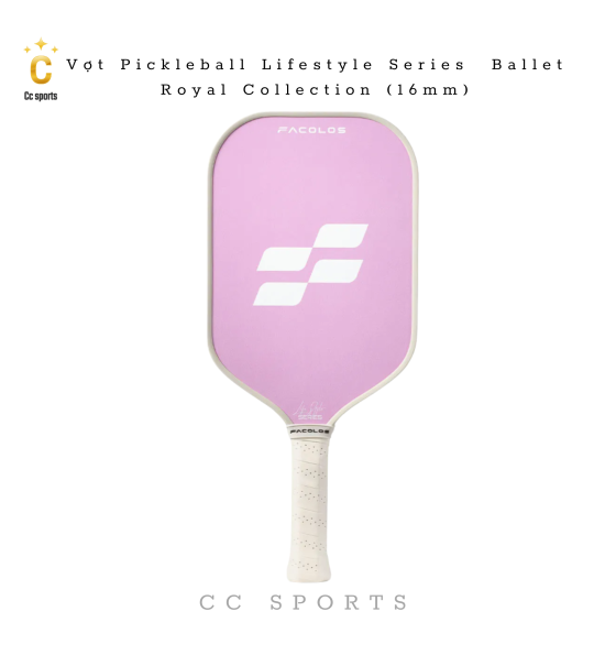 Vợt Pickleball Lifestyle Series – Ballet Royal Collection (16mm)