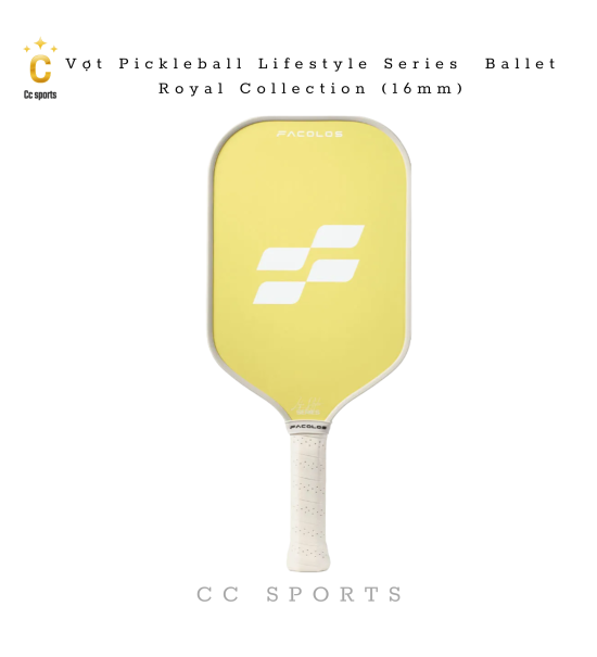 Vợt Pickleball Lifestyle Series – Ballet Royal Collection (16mm)