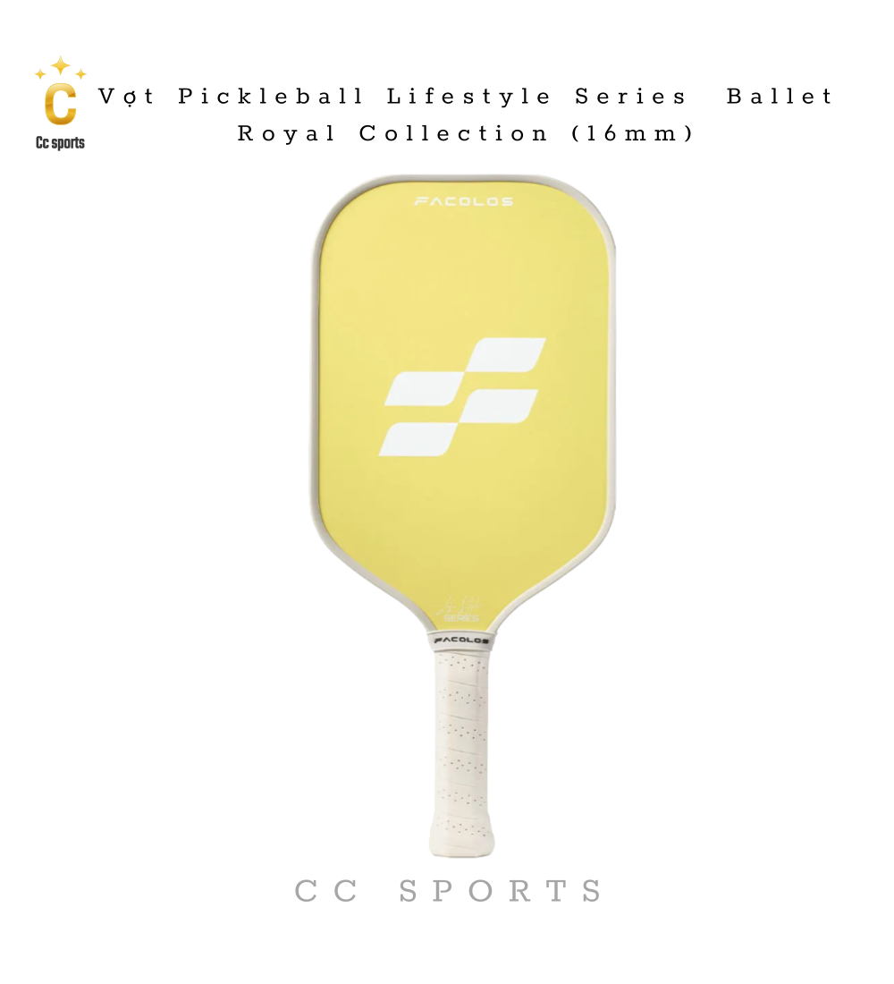 Vợt Pickleball Lifestyle Series – Ballet Royal Collection (16mm)