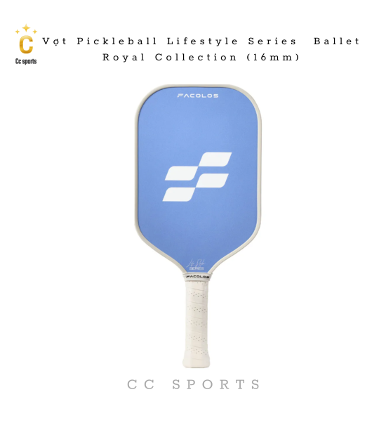 Vợt Pickleball Lifestyle Series – Ballet Royal Collection (16mm)