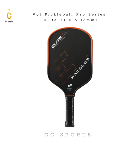 Vợt Pickleball Pro Series – Elite X (14 & 16mm)