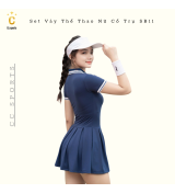 Set Váy Thể Thao Nữ Cổ Trụ SB11