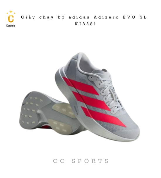 Giày chạy bộ adidas Adizero EVO SL Nam - KI3381