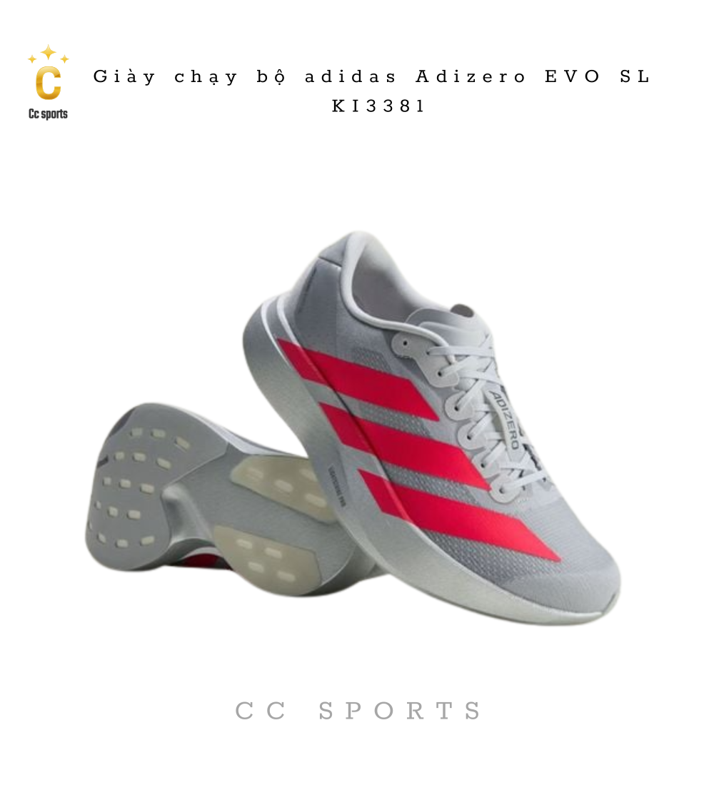 Giày chạy bộ adidas Adizero EVO SL Nam - KI3381