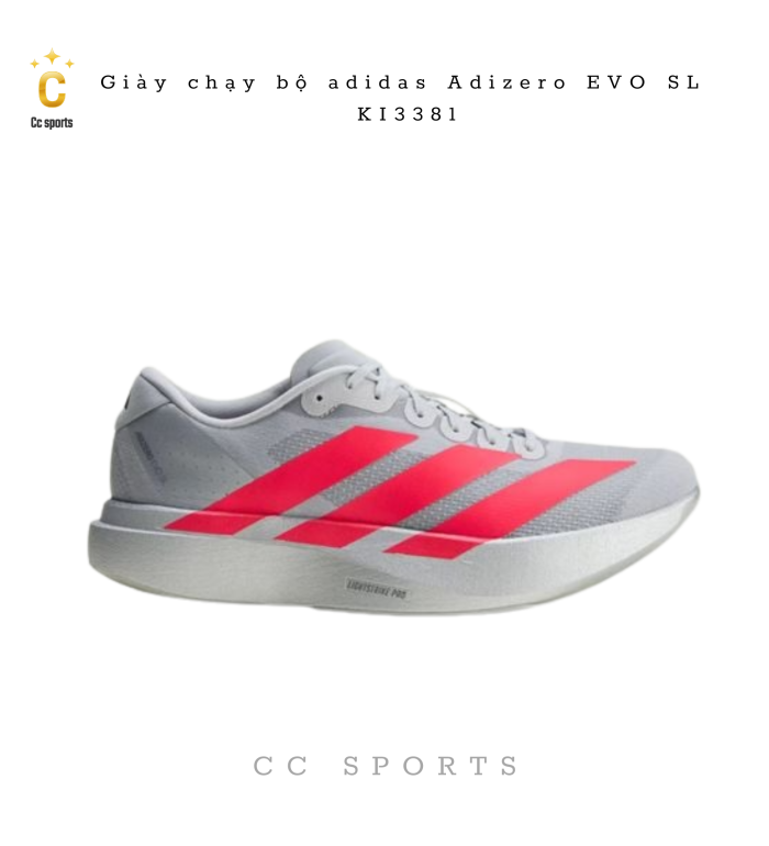 Giày chạy bộ adidas Adizero EVO SL Nam - KI3381