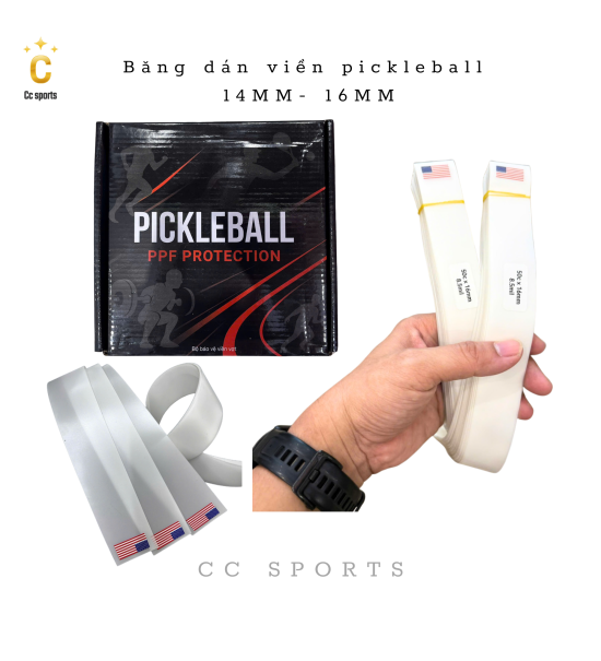 Băng dán viền pickleball  14MM- 16MM
