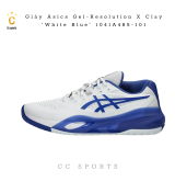 Giày Asics Gel-Resolution X Clay ‘White Blue’ 1041A485-101